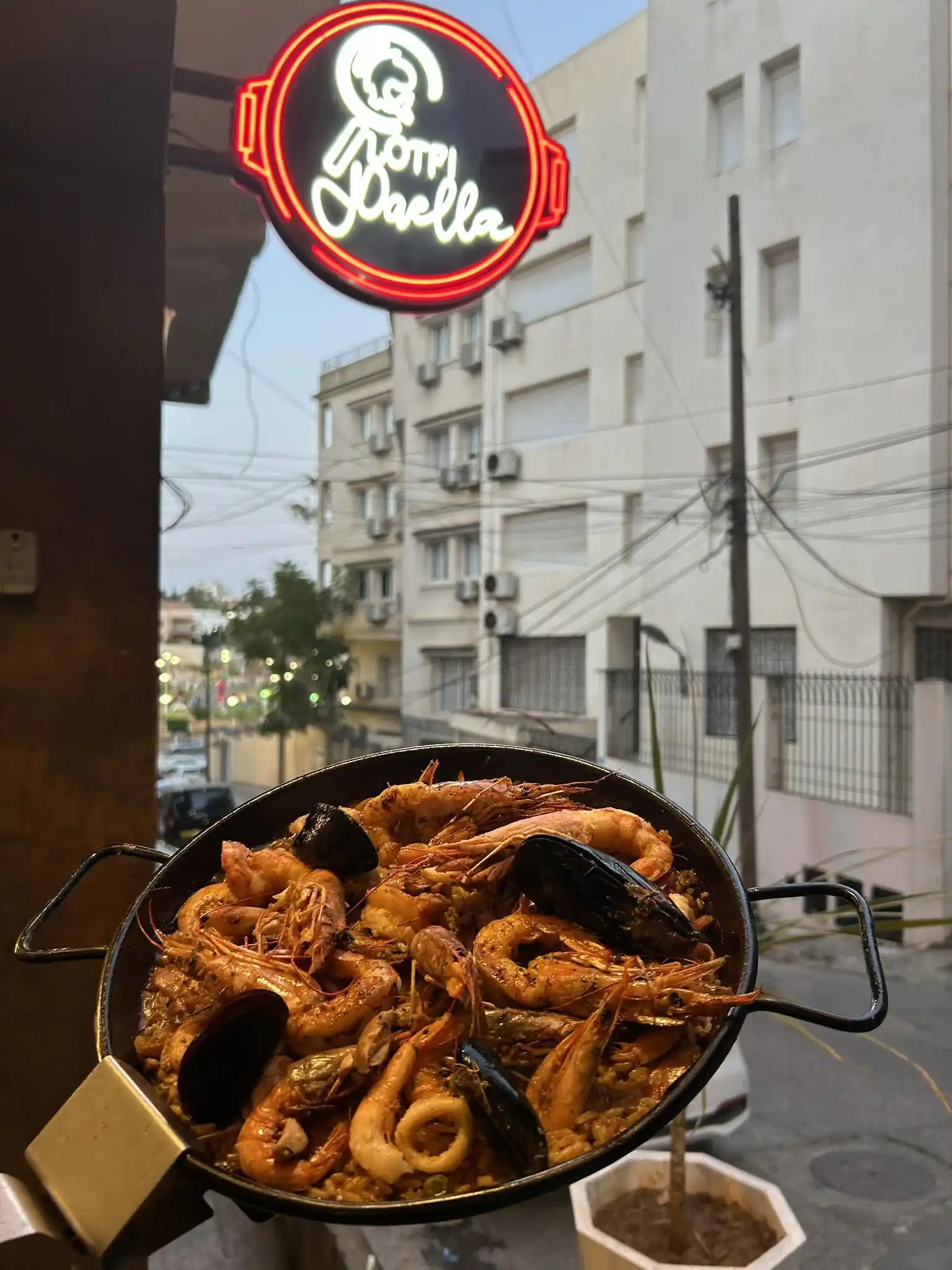 Paella géante