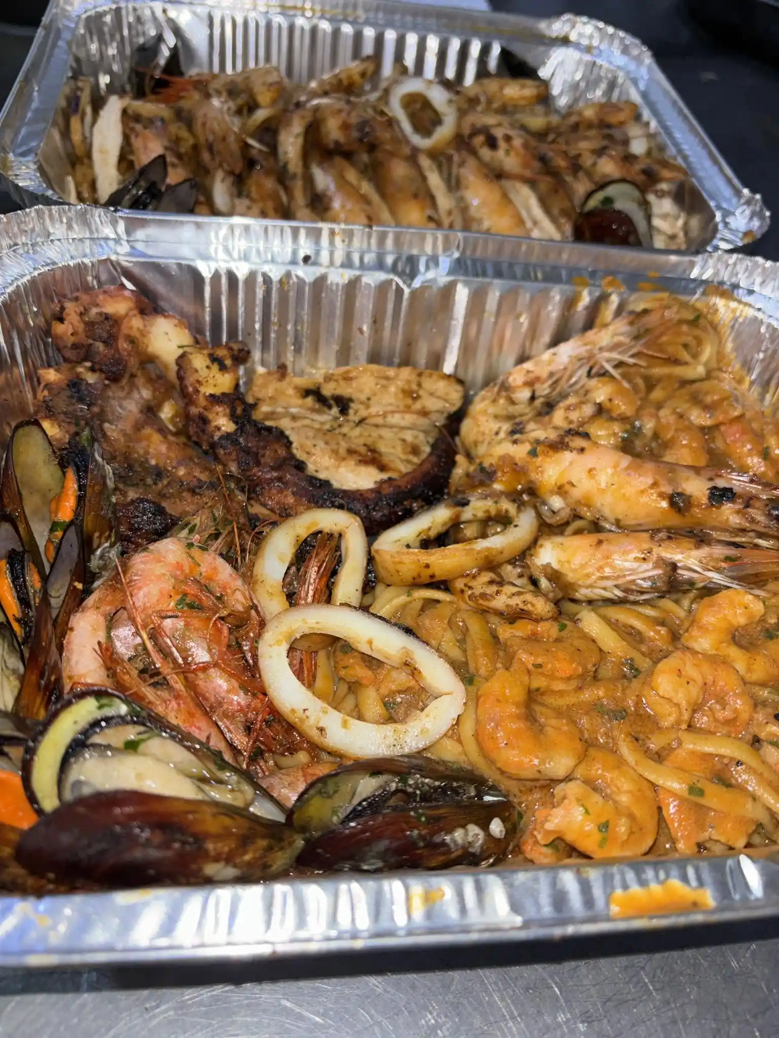 Crevettes grillées