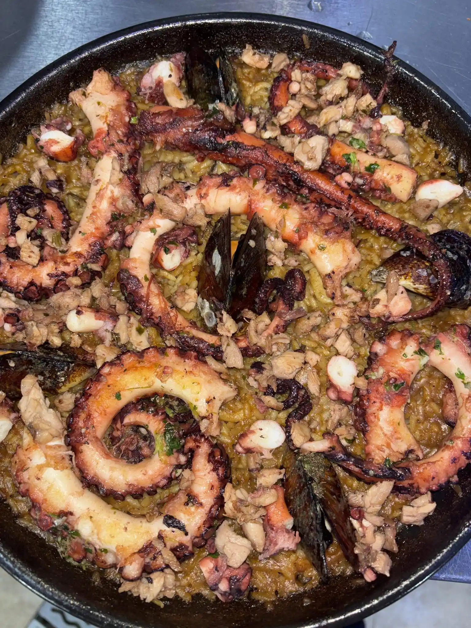 Plats de fruits de mer